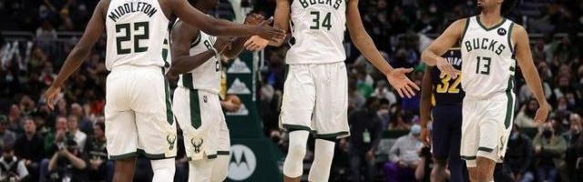 云开体育-字母哥再度轰下50分！NBA历史第四高效表现